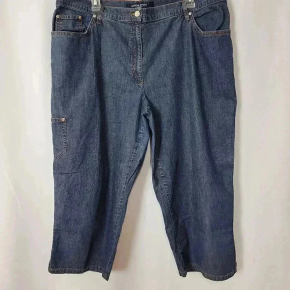 ♥Marina Sports capri pants - Picture 2 of 10